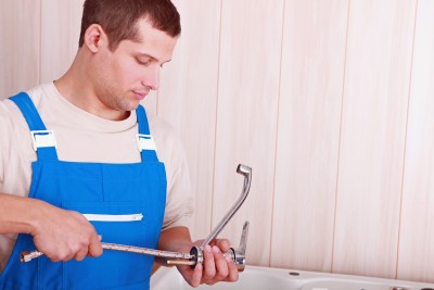 Jack is one of our Del Mar plumbing techs and he is installing a new faucet